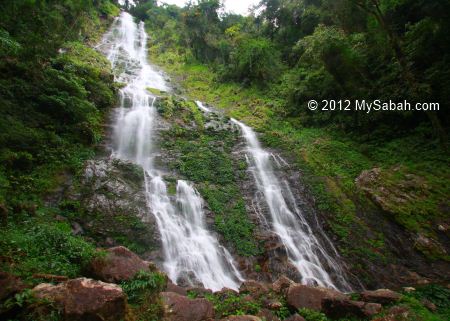 Langanan Waterfall of Poring