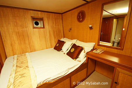 double cabin of Raja Laut