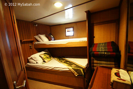 twin cabin of Raja Laut