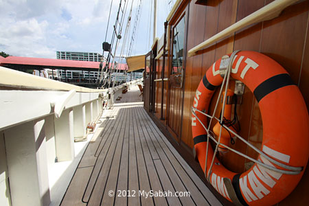 walkway on Raja Laut