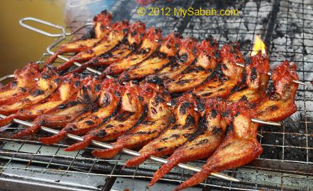 grilled honey chicken wings