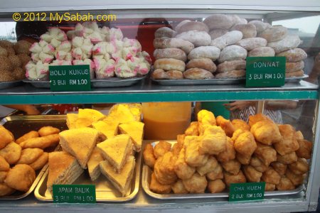 local cake and breads