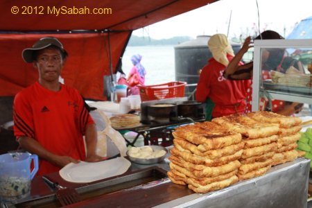 frying breads