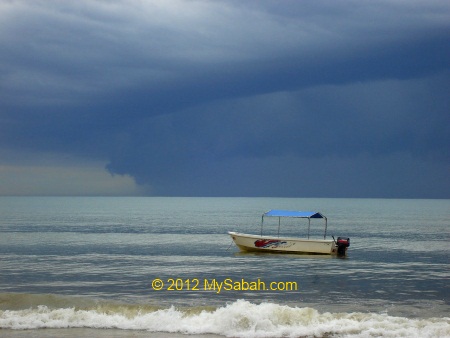 rainstorm approaching