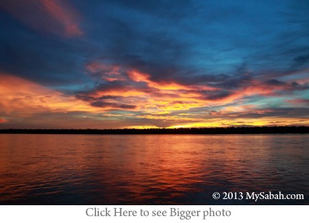 sunset of Weston