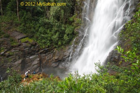 Tawai Waterfall in Telupid