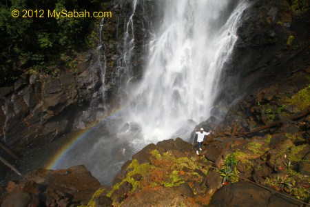 view point of Tawai Waterfall