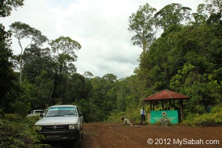 starting point to Tawai Waterfall