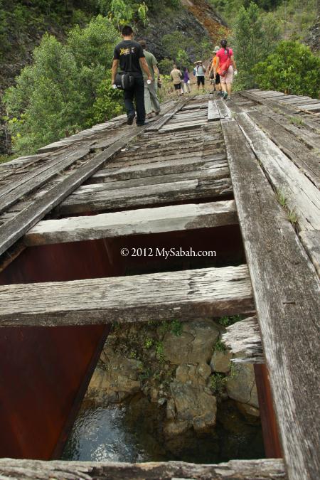 crossing the broken bridge