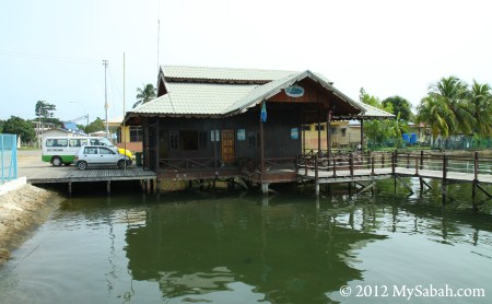 office of Pulau Tiga Resort in Kuala Penyu