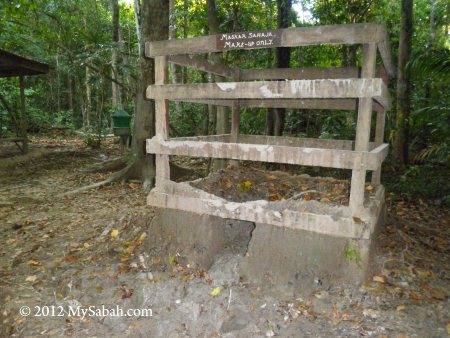 small mud volcano