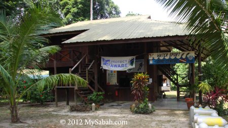 Watersport and Dive Center of Pulau Tiga Resort