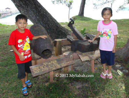 World War 2 relic on Survivor Island