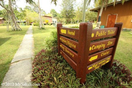 Sabah Parks compound