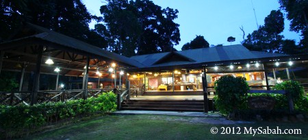 Activity Hall of Pulau Tiga Resort
