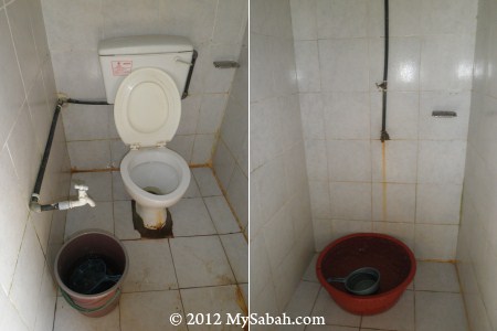 toilet of Tampoi Camp