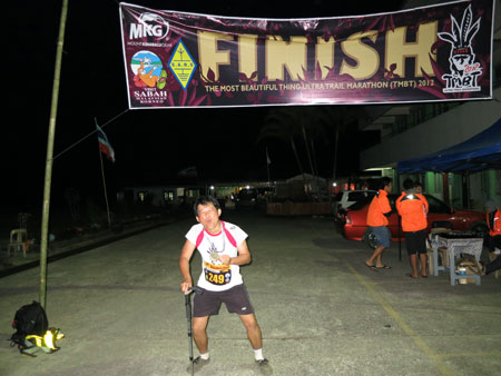 finishing point