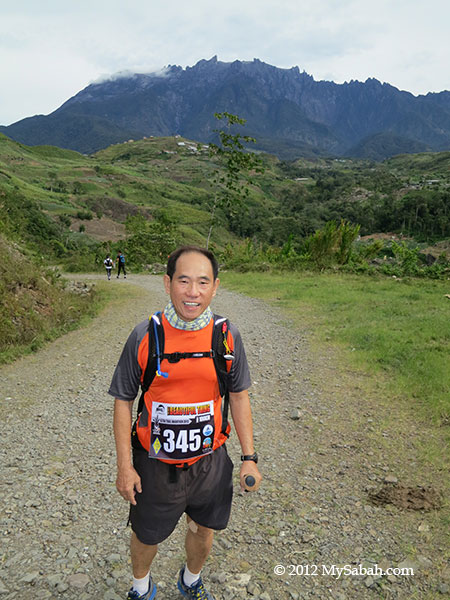 view of Mt. Kinabalu