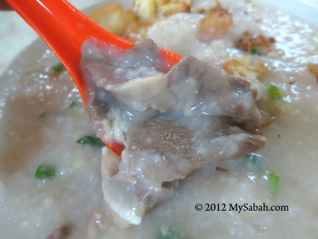 pork porridge