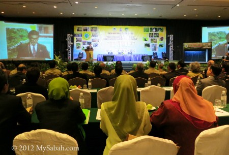 speech by Datuk Sam Mannan during International Conference on Heart of Borneo (HoB)