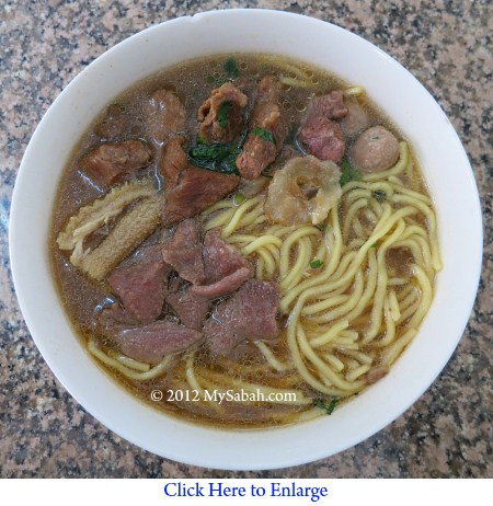 Ngiu Chap noodle of Nyuk Pau Zai