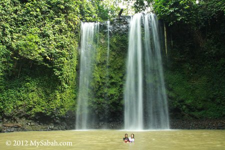 waterfall pond