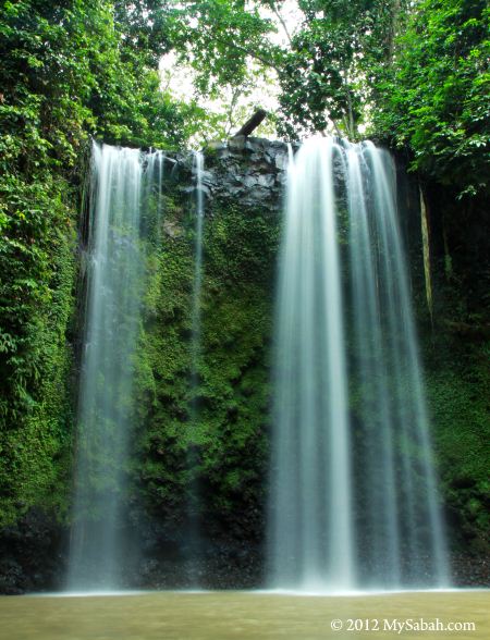 Madai Waterfall of Kunak