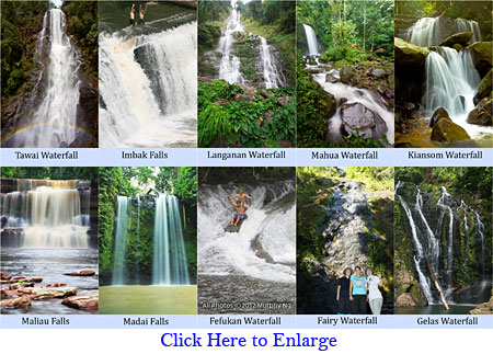 Sabah's Top 10 Waterfall