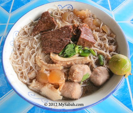 Beef Noodle of Mee Sup Pipin