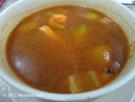seafood tom yam soup