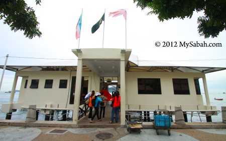 Sabah Parks jetty