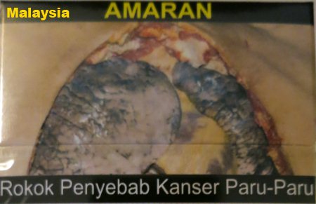 Cigarette Warning (Malaysia): lung cancer