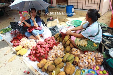 tropical fruits for sale