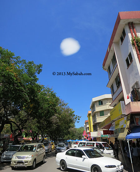 round cloud in Sinsuran