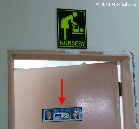 nursery door