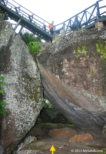 Excavation site of Bukit Tengkorak