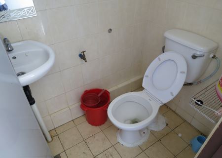 toilet at Tower of Heaven