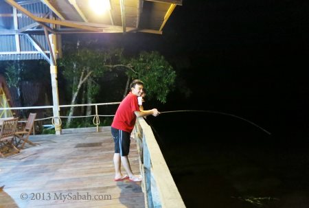 night fishing