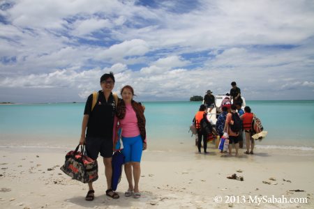 beach of Sands Spit Island