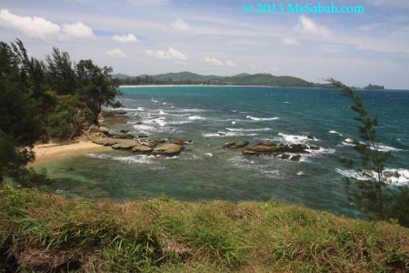 sea at Tip of Borneo