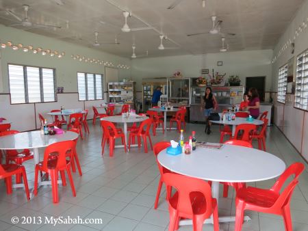 interior of Kedai Makan Gembira