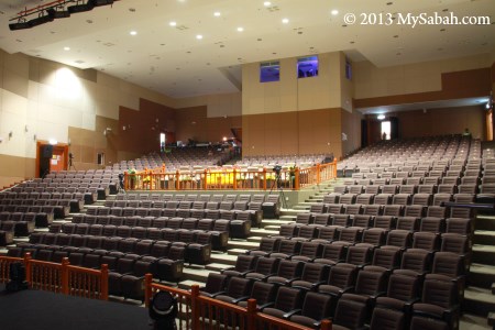 interior of auditorium