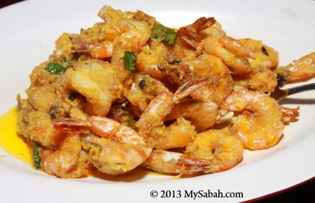 butter prawns