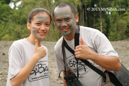 face SPA with volcano mud