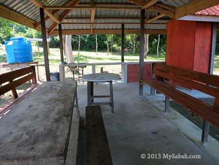 kitchen of  Tumunong Hallu