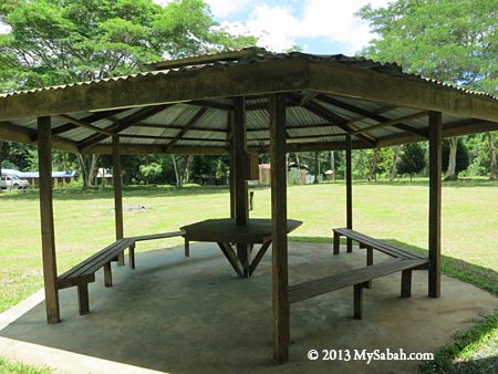 shelter in Taliwas Forestry & Recreation Area