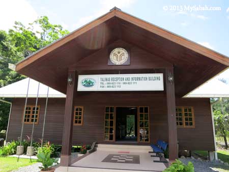 reception building of Taliwas Forestry & Recreation Area