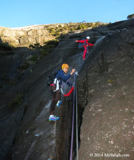 trying Via Ferrata