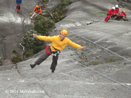 hand free in sport climbing