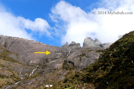 alpine playground for rock climbing